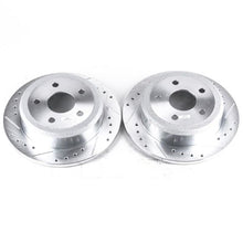 Load image into Gallery viewer, Power Stop 07-17 Jeep Wrangler Rear Evolution Drilled & Slotted Rotors - Pair