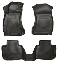 Load image into Gallery viewer, Husky Liners 14 Subaru Forester Weatherbeater Black Front & 2nd Seat Floor Liners