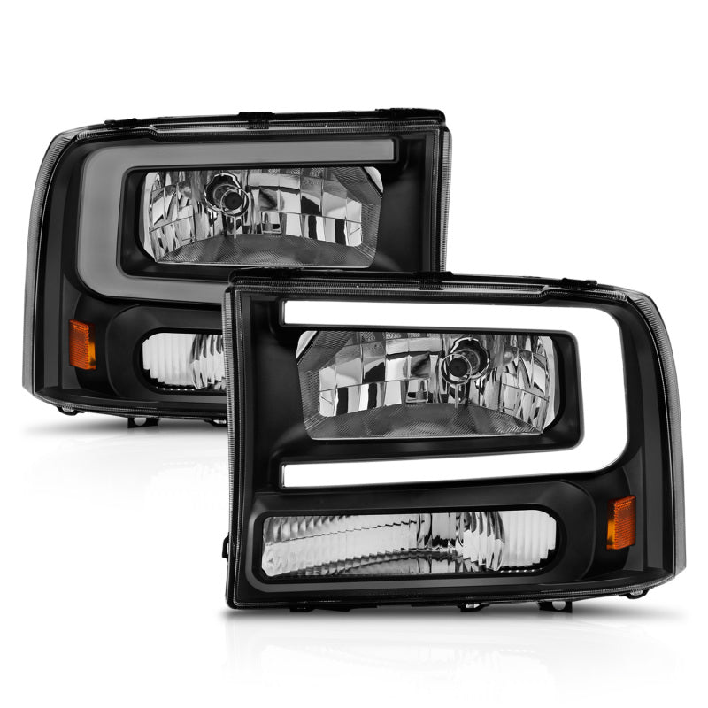 Headlights For Ford E-350 Super Duty Conversion Headlights For 1999-2004 Ford Super Duty F250/F350/Excursion - 1 Pair Halogen Headlights DOT Certified - Foto 9