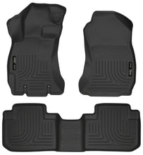 Load image into Gallery viewer, Husky Liners 14 Subaru Forester Weatherbeater Black Front & 2nd Seat Floor Liners