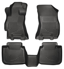 Load image into Gallery viewer, Husky Liners 2015 Subaru Legacy/Outback Weatherbeater Black Front & 2nd Seat Floor Liners
