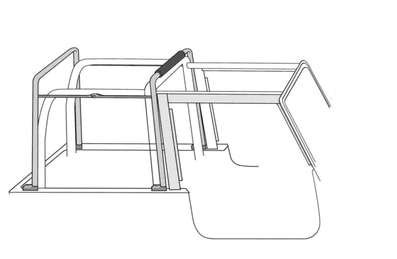 Rampage 1987-1995 Jeep Wrangler(YJ) Soft Top Hardware