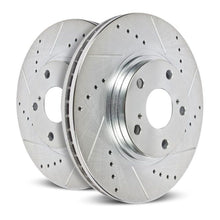 Load image into Gallery viewer, Power Stop 07-17 Jeep Wrangler Rear Evolution Drilled & Slotted Rotors - Pair