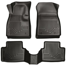 Load image into Gallery viewer, Husky Liners 12-14 Chevrolet Sonic Weatherbeater Black Front & 2nd Seat Floor Liners