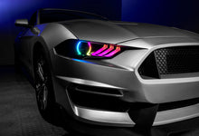 Load image into Gallery viewer, Oracle 18-21 Ford Mustang Dynamic DRL w/ Halo Kit &amp; Sequential Turn Signal - ColorSHIFT
