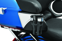 Load image into Gallery viewer, Kuryakyn Reflex Drink Holder Right Side HD Touring Passenger Mount 14 and Up Chrome