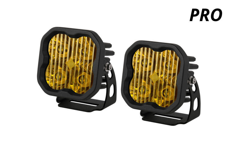 Diode Dynamics SS3 Pro ABL - Yellow Driving Standard (Pair)