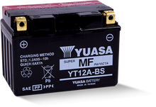Load image into Gallery viewer, Yuasa YT12A-BS Maintenance Free AGM 12 Volt Battery (Bottle Supplied)