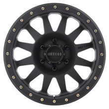 Load image into Gallery viewer, Method MR304 Double Standard 18x9 +18mm Offset 6x5.5 108mm CB Matte Black Wheel