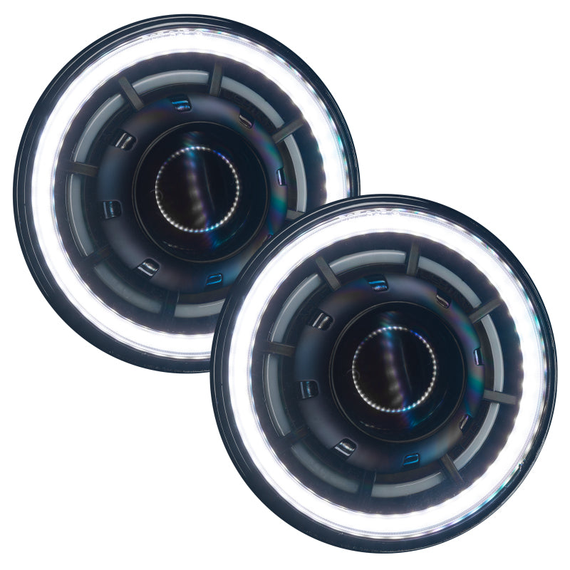 Oracle Oculus 7in ColorSHIFT Bi-LED Projector Headlights for Jeep Wrangler JK