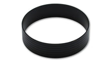 Load image into Gallery viewer, Vibrant Aluminum Union Sleeve for 5in OD Tubing - Hard Anodized Black