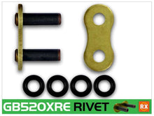 Load image into Gallery viewer, RK Chain GB520XRE-RIVET - Gold