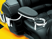 Load image into Gallery viewer, Kuryakyn Passenger Armrest Honda GL1800 01-17 Models Chrome