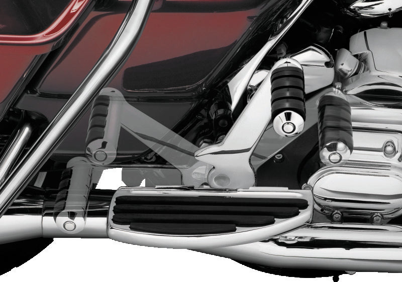 Kuryakyn Adjustable Passenger Pegs 07-09 Chrome