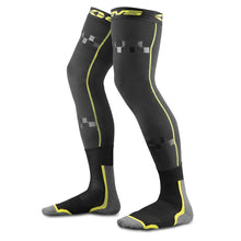 Load image into Gallery viewer, EVS Fusion Sock Combo Black/Hiviz - Small/Medium