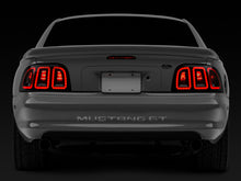 Load image into Gallery viewer, Raxiom 96-98 Ford Mustang Icon LED Tail Lights- Black Housing (Smoked Lens)