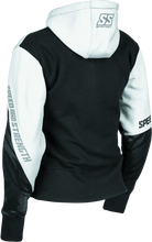 Load image into Gallery viewer, Speed and Strength Cat Outa Hell Hoody White/Black Womens - XS