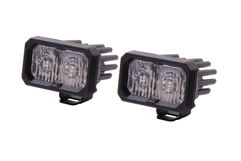 Diode Dynamics Stage Series 2 In LED Pod Sport - White Driving Standard ABL (Pair)