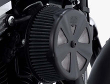 Load image into Gallery viewer, Vance &amp; Hines Black Skullcap Crown Intake Cover