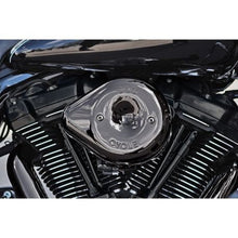 Load image into Gallery viewer, S&amp;S Cycle 17-23 M8 Models Lava Chrome Stealth Teardrop Air Cleaner Kit