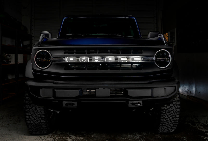 ORACLE Lighting Universal Illuminated LED Letter Badges - Matte Blk Surface Finish - O