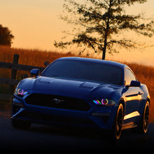 Load image into Gallery viewer, Oracle 18-21 Ford Mustang Dynamic DRL w/ Halo Kit &amp; Sequential Turn Signal - ColorSHIFT