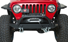 Load image into Gallery viewer, Fishbone Offroad 97-06 Jeep Wrangler TJ Rubicon Front Bumper W/Winch Guard - Blk Textured Powdercoat