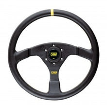 Load image into Gallery viewer, OMP Velocita Flat Steering Wheel 350mm - - Small Suede (Black)