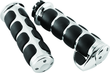 Load image into Gallery viewer, Kuryakyn ISO Grips With Throttle Boss Dual Cable Chrome