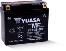 Load image into Gallery viewer, Yuasa YT12B-BS Maintenance Free 12 Volt AGM Battery (Bottle Supplied)