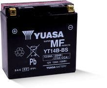 Load image into Gallery viewer, Yuasa YT14B-BS Maintenance Free 12 Volt AGM Battery (Bottle Supplied)
