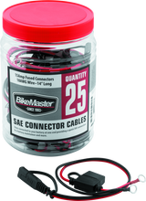 Load image into Gallery viewer, BikeMaster SAE Wire w/Fuse - 25 Piece Tub