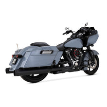 Load image into Gallery viewer, Vance &amp; Hines HD Dresser 17-25 Power Duals Black PCX Header Exhaust