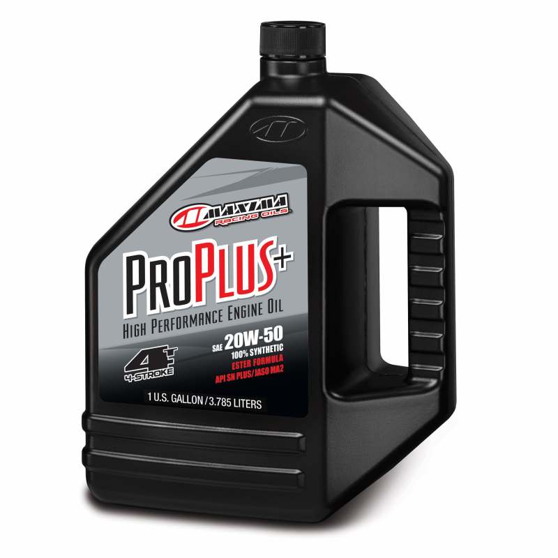 Maxima Pro Plus+ 4T Full Synthetic 20W50 Engine Oil - 128oz
