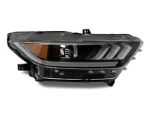 Load image into Gallery viewer, Raxiom 15-17 Ford Mustang Projector Headlights OEM HID Bulbs- Black Housing (Clear Lens)