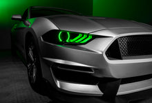 Load image into Gallery viewer, Oracle 18-21 Ford Mustang Dynamic DRL w/ Halo Kit &amp; Sequential Turn Signal - ColorSHIFT
