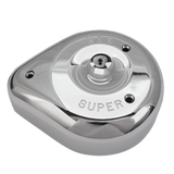S&S Cycle Teardrop Chrome Air Cleaner Cover For S&S Super E/G Carbs
