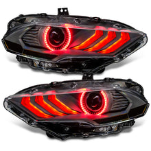 Load image into Gallery viewer, Oracle Lighting 18-23 Ford Mustang Dynamic ColorSHIFT LED Headlights - Black Series