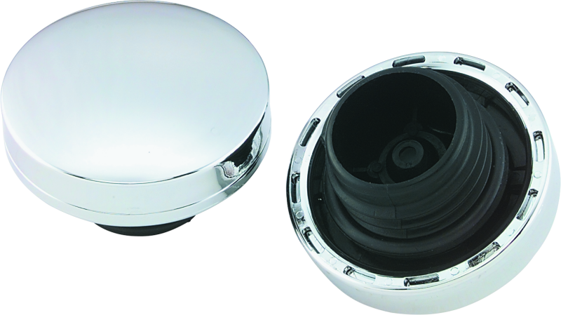 Bikers Choice 82-E96 Non-Vented High Top Gas Cap Left Side Fat Bob Screw In Type