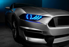Load image into Gallery viewer, Oracle Lighting 18-23 Ford Mustang Dynamic ColorSHIFT LED Headlights - Black Series