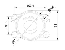 Load image into Gallery viewer, Oracle Jeep Wrangler JK/JL/JT High Performance W LED Fog Lights