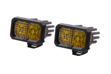 Load image into Gallery viewer, Diode Dynamics Stage Series 2 In LED Pod Sport - Yellow Combo Standard ABL (Pair)
