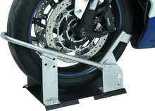 Load image into Gallery viewer, BikeMaster Heavy Duty Wheel Chock - Silver