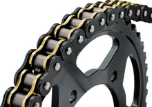 Load image into Gallery viewer, BikeMaster 530x130 BMXR X-Ring Chain - Black/Gold