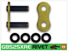 Load image into Gallery viewer, RK Chain GB525XRE-RIVET - Gold