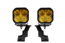 Load image into Gallery viewer, Diode Dynamics 16-21 Toyota Tacoma Pro SS3 LED Ditch Light Kit - Yellow Combo