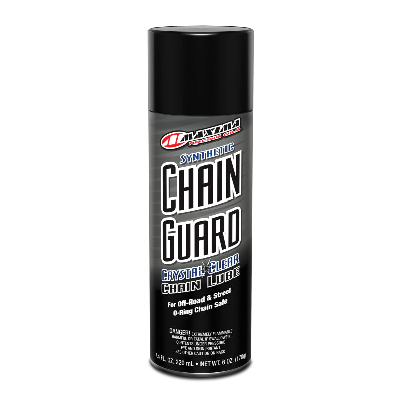 Maxima Clear Synthetic Chain Guard Chain Lube Small - 6oz (Aerosol)