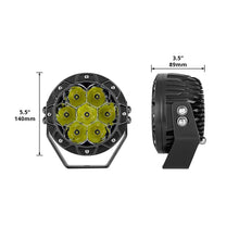 Load image into Gallery viewer, XK Glow Spot Beam Cube Offroad Round Work Light Kit 1pc 5in