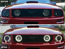 Load image into Gallery viewer, Raxiom 05-09 Ford Mustang GT V6 Axial Series CCFL Halo Projector Headlight- Blk Housing (Smkd Lens)