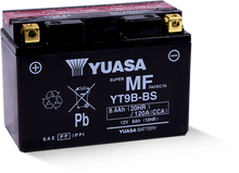Load image into Gallery viewer, Yuasa YT9B-BS Maintenance Free 12 Volt AGM Battery (Bottle Supplied)